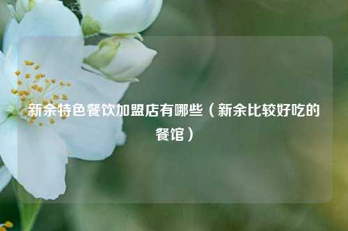 新余特色餐饮加盟店有哪些（新余比较好吃的餐馆）